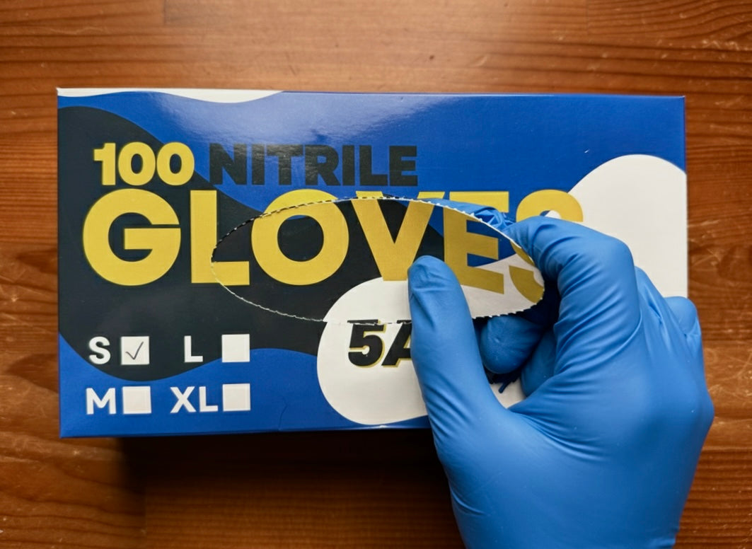Gants Nitrile Professionnels – Médical 100 pièces